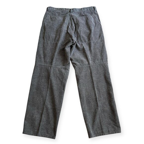 Vintage NWT Marithe Francois Girbaud Gray Glider Corduroy Pants 36x32 Baggy Y2K - Picture 7 of 12
